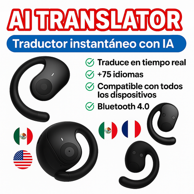 AI Translation: Traductor instantaneo🌍🎧